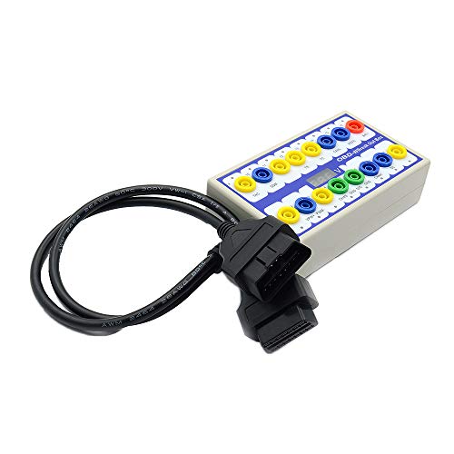 Moniss Automóvel Profissional OBD-2 Break Out Box Diagnóstico a Bordo Breakout Box Detector de Proto
