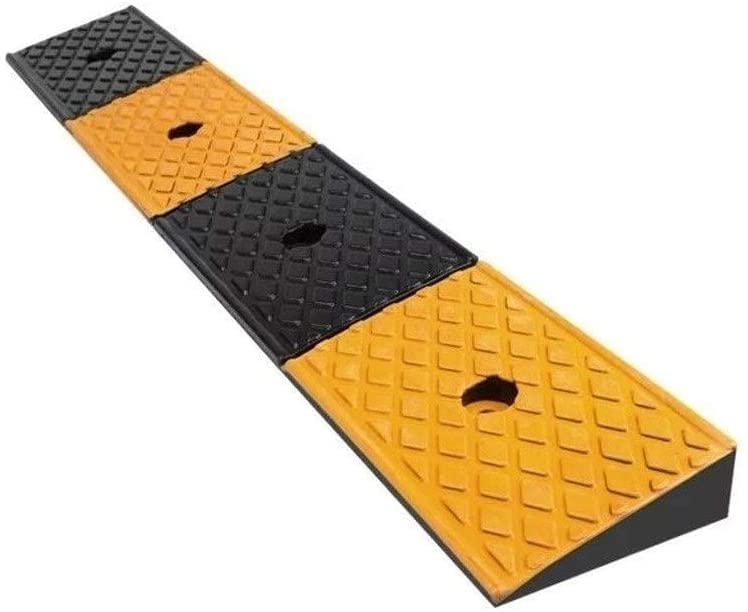 Rampe de chargement d'usine en caoutchouc lourd avec surface stable antidérapante
