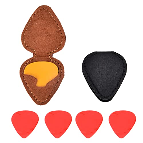 Support de médiator pour guitare, 2 pièces de support de médiator en cuir pour sac de rangement portable Kit d… - Les Beatles, Paul McCartney, John Lennon, RIngo Starr, George Harrison Support de médiator pour guitare, 2 pièces de support de médiator en cuir pour sac de rangement portable Kit d… – Image 8