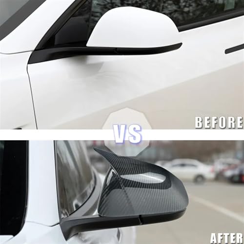Coque de rétroviseur de voiture Tesla modification coque de rétroviseur extérieur 3 Y