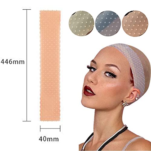 Fascia Elastica in Silicone,2 pezzi Parrucca in