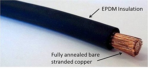 Windynation 2/0 Awg 2/0 Gauge Red And Black Welding Lead & Car Battery Copper Cable Wire - Car, Rv, Inverter, Solar, Battery #TOP5