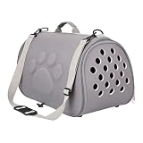 Soft Pet Carrier Bag - Cat Pouch Travel Holder | Breathable Puppy Shoulder Sling With Adjustable Strap, Comfortable Hands Free Pet Carrying Solution For Hiking Outdoor Airplane Commuting Veterinary Us
