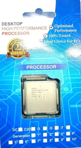 Image of Core i3-2130, i3 2nd Generation Processor 3.40 GHz LGA 1155 Desktop Processor AD Enterprises