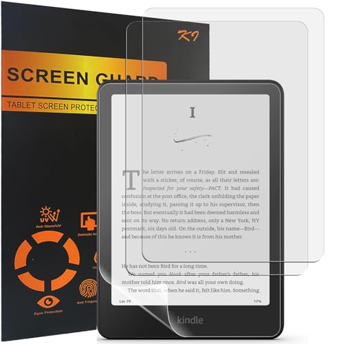 KEANBOLL 3 Pack Anti-Glare Screen Protector for all-New Kindle…