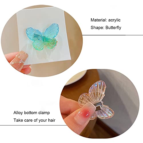 Butterfly Hair Clips 14 Pcs Cute Hair Clips Barrettes For Teens Girls Kids, Kawaii Hair Accessories For Toddler Girls No Slips Butterfly Hair Clips For Birthday Party Christmas Gift #TOP5