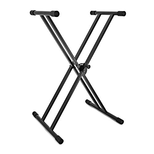gear4music X-Frame Double Braced Keyboard Stand