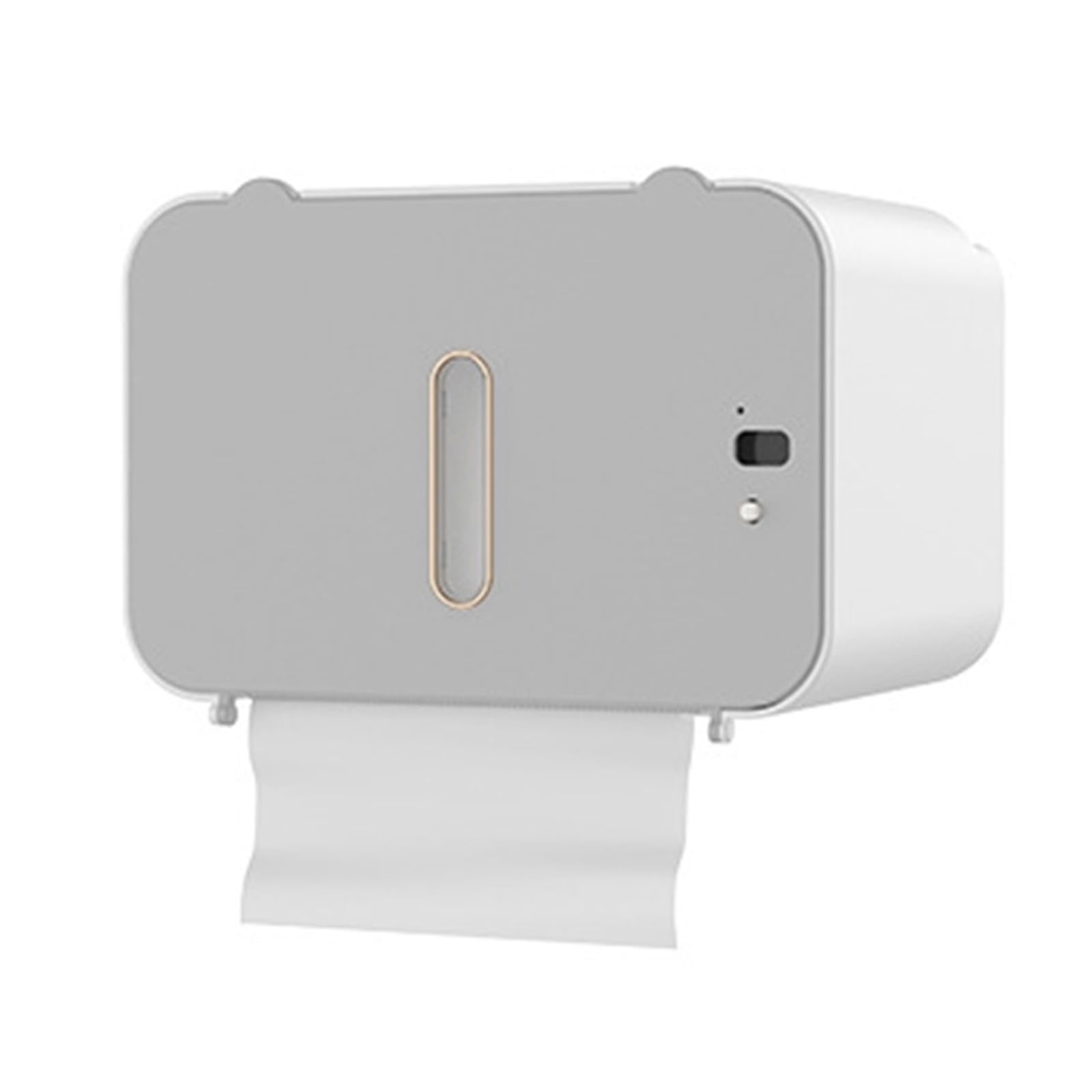 Boîte à mouchoirs automatique avec capteur - Porte-papier toilette à induction avec couvercle étanche - Distributeur automatique de serviettes en papier - Accessoire de rangement de cuisine -