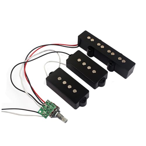 WHAMVOX Guitar Bass Tone Control Wiring Harness 3 Band Eq Preamp Circuit for Active Pickup Pickup Set