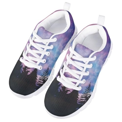Pinupub Unisex-Child Running Shoes Non Slip Lace Up Sneakers Cute Print Casual Tennis Athletic Shoes3