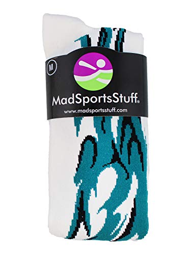 Flame Fire Softball Socks for Girls, Boys, Women, and Men Youth & Adult Over the Calf Fun Team Socks2