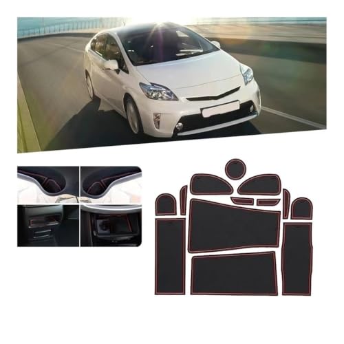 Alfombrilla para Prius 30 protector de goma antideslizante viaje 7