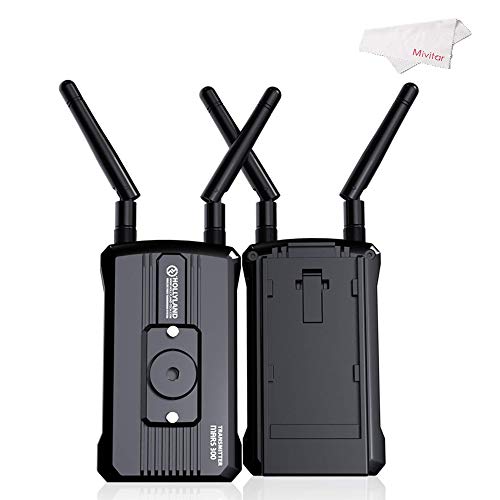 Hollyland Mars300 300 Feet 5G Transmission Wireless HD Video Transmission System Professional Video Transmitter and Receiver HDMI 1080 Broadcast for DSLR and Mirrorless Camera