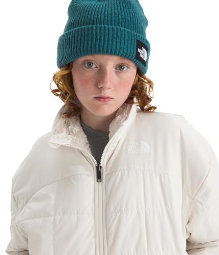 Image of THE NORTH FACE Girls Reversible Shasta Full Zip Jacket | Puffer Coat With Synthetic Insulation, Fleece Lined, Water Repellent