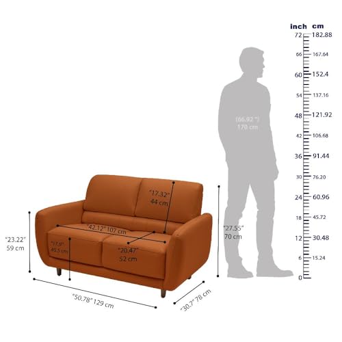 Image of Wakefit Sofa Set | 5 Year Warranty | Sofa 4 Seater, 4 Seater Sofa for Living Room, Wooden Sofa Set, Sofa Set 2+1+1 Seater - Solomon(Robin : Tan)