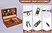 Cigar Humidor,Cigar Case Travel Cigar Humidors with V Cutter, Cigar Punch and Holder, Travel Cigar Humidor, Portable Leather Cigar Cases, Cigar Accessories, Men's Accessories Gift