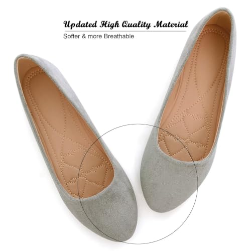Image of SAILING LU Casual Shoes for Women Dressy Ballet Flats