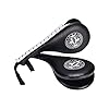 Taekwondo-Kick-Pads-Target-Durable-TKD-Kicking-Targets-Training-Paddles-Double-Strike-Pads-for-Kickboxing-and-Karate-Training-Striking-Pads-Black2-PCS Taekwondo Kick Pads, Target Durable TKD Kicking Targets Training Paddles, Double Strike Pads for Kickboxing and Karate Training Striking Pads (Black,2 PCS)