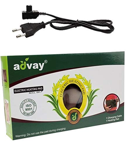 Advay Electric Massager Velvet Heating Gel Pad