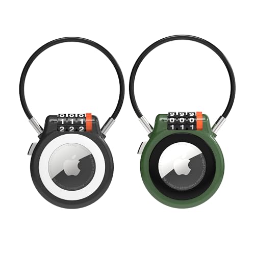 UP Security Lockable Holder with 3-Digit Lock (Black+Green)