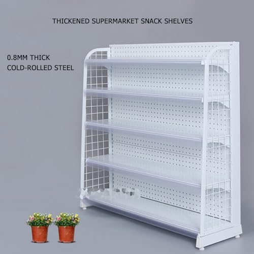 5Tier Du Retail Scaffalatura UnitSturdy Sto & Display R per la drogheria Forniture per Ufficio Maximize nizat & Spazio 80x30x80cmIdeal per le aziende
