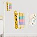 Yiju Kids Vertical Jump Measurement Tool for Home Use, Yellow Giraffe