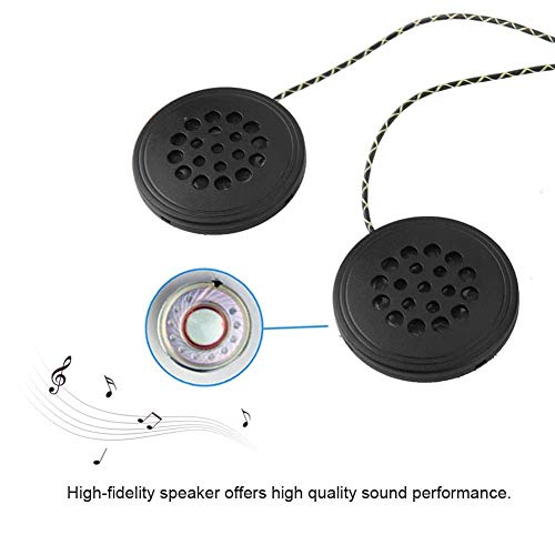 Yosoo Health Gear YOSOO HEALTH GEARHQ8EV2XYI0 Motorcycle Helmet Headset Motorcycle Headphones, Universal Racing Helmet Speakers thumb #3
