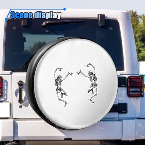 Image of Skeleton Bumper Sticker Decal, 6.0 inch Trippy Grateful Steal Your Face Rock Band Dancing Halloween Skull Car Decal for Car, Window, Refrigerator, Mirror, Laptop, Truck (3PCS)