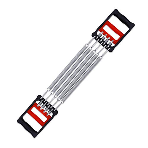 Chest Expander Dual Purpose 5 Springs Arm Exercise Equipment for Men Upper Body Exercise Biceps Workout