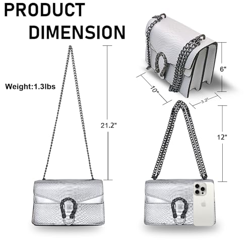 Image of covimy Purses for Women Trendy,Fashion Shoulder Bag Vegan Leather Crossbody Bag Small HandBag