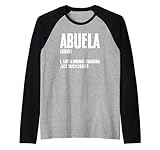 Photo Gallery divertente abuela definizione una nonna cubana con radici cubane maglia con maniche raglan Photo Gallery divertente abuela definizione una nonna cubana con radici cubane maglia con maniche raglan
