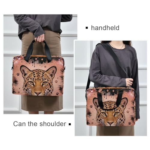 Bolsa para portátil 15.6 pulgadas naranja negro miniatura 2