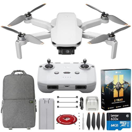DJI Mini 4K Drone Quadcopter with Camera for Adults, Under 249 g,...