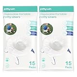 [30 Counts] Disposable Potty Liners Compatible with OXO Tot 2-in-1 Go Potty, Potty Refill Bags for Toddler Travel, Universal Potty Bags Fit Most Potty Chairs