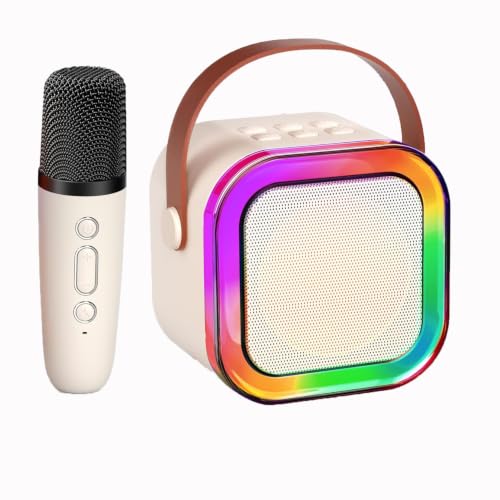 TAEMVV Mini Karaoke Machine for Kids,Portable BT Speaker...