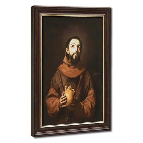 Impression sur toile Saint François d'Assise, art inspirant pour l'âme