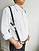 FTmgg@qq Men's Leather Body Chest Harness Suspenders Adjustable Buckle Shoulder Armors Straps Punk Black Belt Club Party Rave Costumes