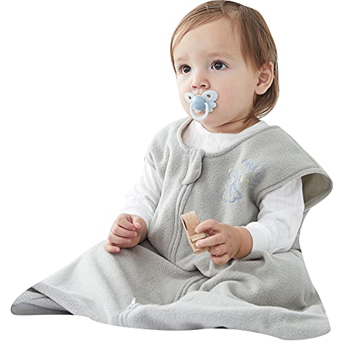 Duomiaomiao Unisex Baby Sleep Sack Tog 1.0, Micro-Fleece All Season Baby Sleeping Bag With Inverted Zipper, Plush Sleeveless Baby Wearable Blanket For Toddler Baby Girls Boys #TOP1