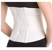 DJO 79-89009 Procare Double-Pull Sacro-Lumbar Support, White, XX-Large, 47