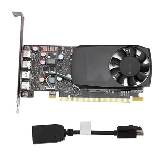 Denash Tarjeta Gráfica para Quadro P620, Tarjeta de Vídeo PCI Express 3.0 X16 de 2 GB GDDR5 de 128 bits con 512 Núcleos y Ventilador de Refrigeración, para Renderizado de Modelado 3D | Ya disponible en tu tienda friki favorita! En mundofriki.es! Denash Tarjeta Gráfica para Quadro P620, Tarjeta de Vídeo PCI Express 3.0 X16 de 2 GB GDDR5 de 128 bits con 512 Núcleos y Ventilador de Refrigeración, para Renderizado de Modelado 3D | Ya disponible en tu tienda friki favorita! En mundofriki.es!