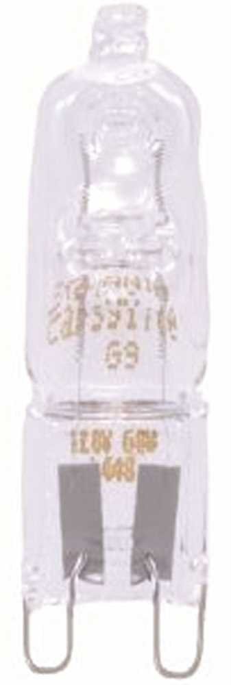 SYLVANIA G9 Halogen Bulb - 40 Watt Soft White with UV Filter, Glass, 1 Count,