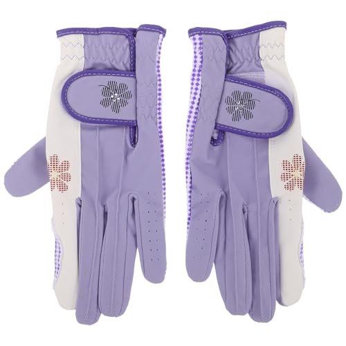 Moufles de golf femme taille 20 antidérapantes et respirantes pour sport extérieur