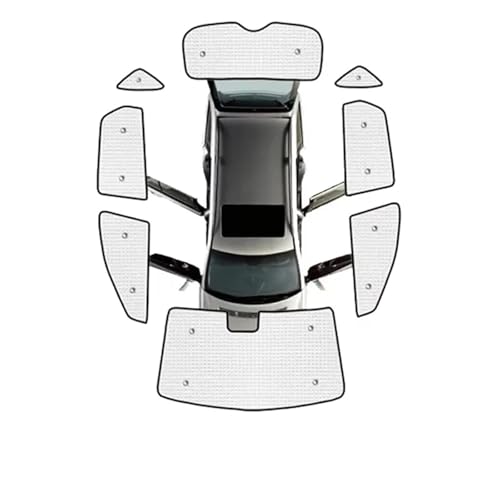 Pare-soleil Tucson NX4 2020-2024 sur mesure protection UV intégrale fenêtres voiture