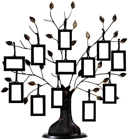 Thetford Design Family Tree Photo Frame with 12 Hanging Picture Frames