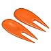 PATIKIL Golf Divot Tool, 10 Pack Plastic Golf Repair Tool Ball Marker for Golfer, Orange