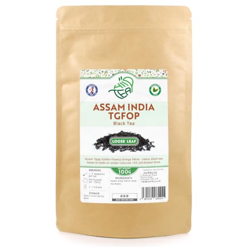 Image of Assam India Premium Black Loose Leaf Tea TGFOP (100g)