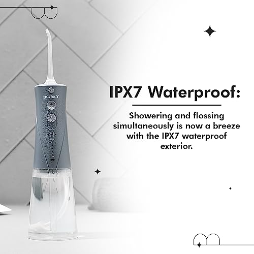 Perfora Power Dental Water Flosser (300ml, USB-C, Smart Memory) — view 3