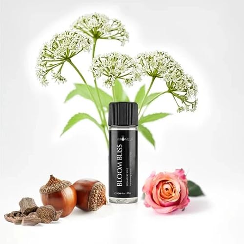 Bloom Bliss: Inspired by Fairmont® Hotels - Aromely Hotel Collection Diffuser Oil Scent - 5-Star Hotel Fragrance - Luxurious Scent of Rose, Vetiver, Sweet Praline, Agarwood, and Musk (20 ml)