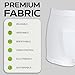 Men's Incontinence Boxer Shorts with Super Absorbent Pad (14Oz) Washable, Discreet, and Comfortable Underwear (Medium)