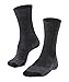 Produktbild FALKE Damen Wandersocken TK2 Explore W So Wolle Funktionsmaterial antiblasen dick 1 Paar, Grau Asphalt Melange 3180, 37-38